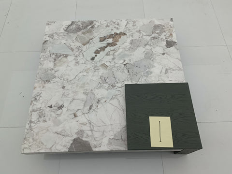 Glass Marble Coffee Table