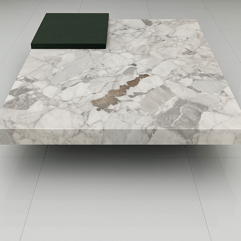Marble coffee table