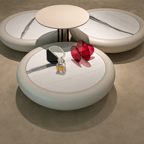 Nesting coffee table